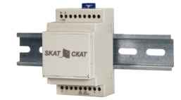 SKAT-12-1,0 DIN источник питания 12В 1А пластиковый корпус под DIN рейку 35 мм