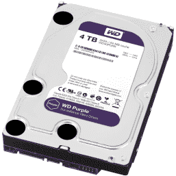 Жесткий диск WD43PURZ, 4Тб, HDD, SATA III, 3.5"  WD Purple