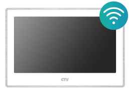 CTV-M5702 W (белый) Цветной монитор видеодомофона 7".