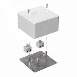 Коробка огнестойкая для кабель-канала 40-0460-FR2.5-4 Е15-Е120 85х85х45 Промрукав