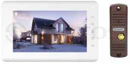 Mia Kit Комплект бюджетного домофона: монитор 7" Mia и вызывная панель Walle+ (медь)