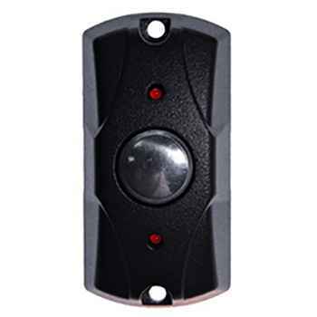 FE-100 Черная кнопка выхода накладная вандалозащищенная