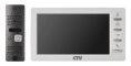 CTV-DP1701 S W Комплект  видеодомофона 