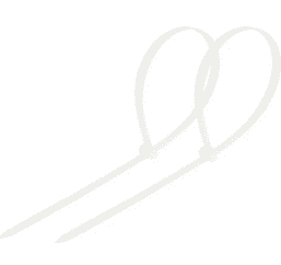 Хомут-стяжка кабельная нейлоновая REXANT 100 x3,6мм, белая, упаковка 100 шт. 07-0100-4