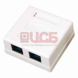 Компьютерная розетка -2*RJ-45 CAT5e REXANT 03-0151