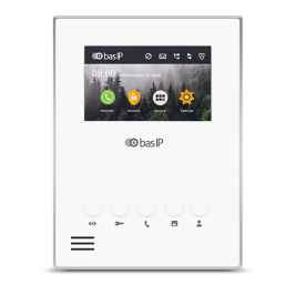 BAS-IP AU-04LAF WHITE - Видеодомофон индивидуальный.
