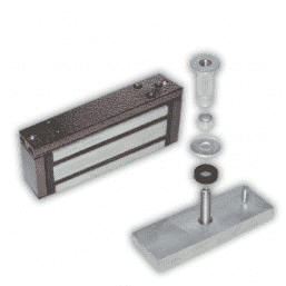 М1-200 с планкой (коричневый) Замок электромагнитный