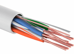 Кабель медный UTP, кат.5Е, Rexant внутренний (ОТМОТКА) 01-0043 