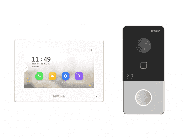 DS-D100IKWF(B) Комплект IP видеодомофона