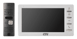 CTV-DP1701 S W Комплект  видеодомофона 